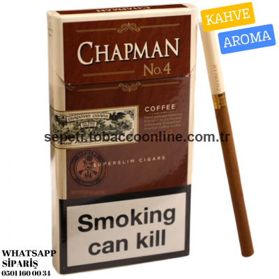 Chapman Coffee Süper Slim Tatlı Kahve Aromalı Sigara 1 Paket