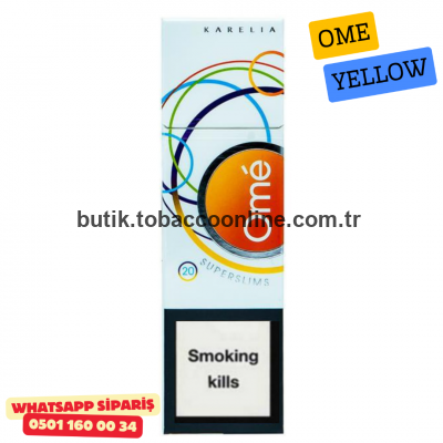 Ome Yellow Süperslims 1 Paket Sigara