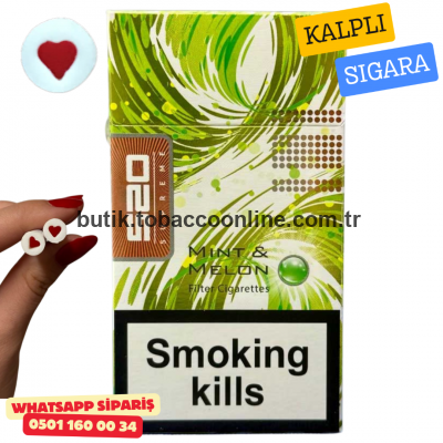 520 Mint & Melon Süper Slim Kalpli Sigara x10 Paket