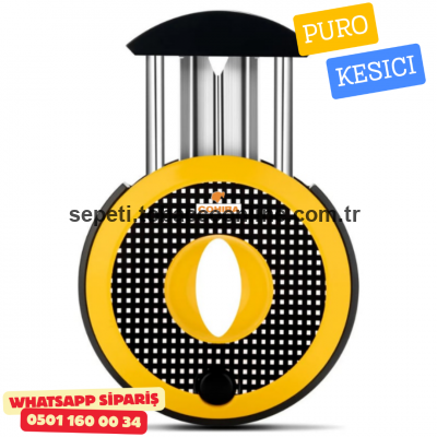 Cohiba Yuvarlak Sarı Tasarım V Tipi Kesici