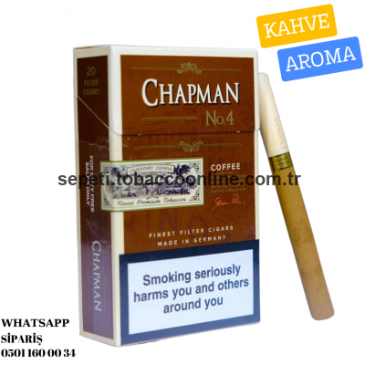 Chapman Coffee Tatlı Kahve Aromalı Sigara x10 Paket