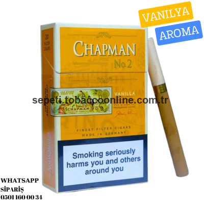Chapman Vanılla Tatlı Vanilya Aromalı Sigara x10 Paket