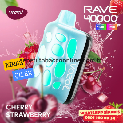 Vozol Rave Cherry Strawberry 40000 PUFF