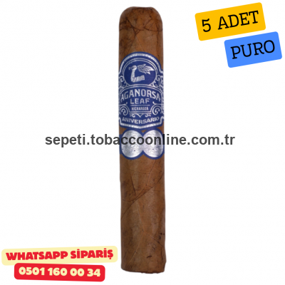 Aganorsa Leaf C Robusto 554 - 5'li Puro Paket