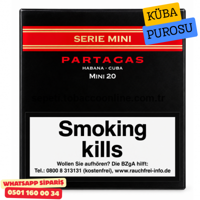 Partagás Serie Mini Cigarillos - 20'li Paket