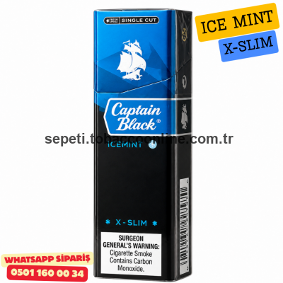 Captain Black Ice Mint X-Slim Buz & Nane Aromalı Sigara 1 Paket