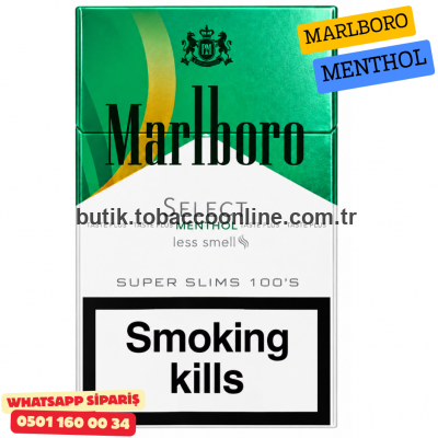 Marlboro Select Menthol Less Smell İthal Süper Slim Sigara 1 Paket