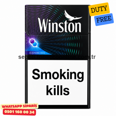 Winston Expand Duo Cift Click İthal Sigara x10 Paket