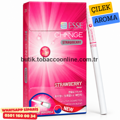 Esse Change Strawberry Aromalı Slim Sigara x10 Paket