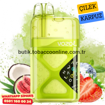 Vozol Neon 60000 PUFF Tiger Blood – Çilek, Karpuz & Hindistan Cevizi