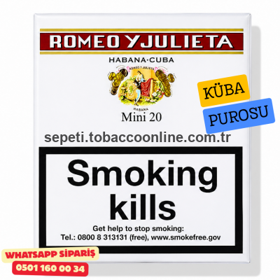 Romeo y Julieta Mini - 20'li Cigarillos Puro Paket