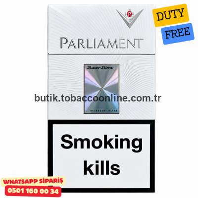 Parliament Super Slims 100’s İthal Sigara x10 Paket