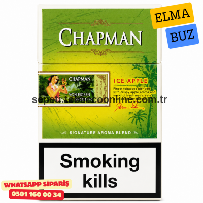Chapman Ice Apple Elma ve Buz Aromalı Sigara x10 Paket