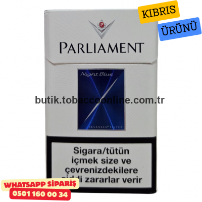Parliament Night Blue Kısa Sigara 1 Paket (Kıbrıs)