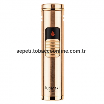Lubinski 3lü Torch Gold Metal Puro Çakmağı