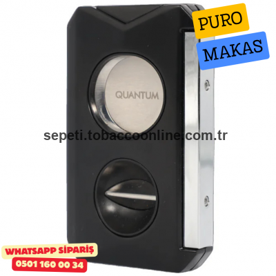 Quantum Premium QC-6 Siyah O&V-Cut Puro Kesici